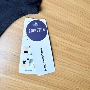 Shapermint Empetua Small Black All Day Every Day Scoop Neck Cami Tank Top thumbnail 4