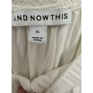 And Now This Women's Tie-Strap Square-Neck Jumpsuit Size XL thumbnail 4
