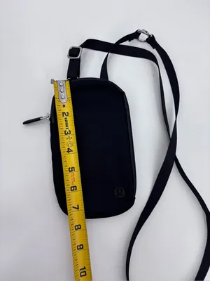 lululemon athletica Black Mesh Front Crossbody Bag thumbnail 3