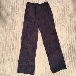 Young Fabulous & Broke Tie Dye Wide Leg Slit Pants Black Pink Rayon Boho XS thumbnail 9