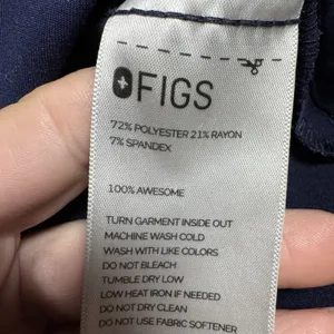 Figs Women's Scrub Top‎ Technical Collection One Pocket V Neck M thumbnail 6