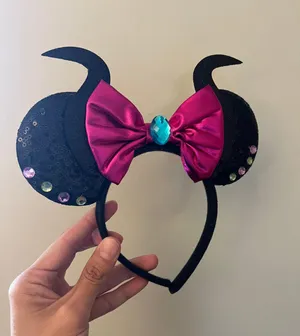 Disney Micky Minnie ear Happy Halloween ⚡️ custome NEW no tags thumbnail 1
