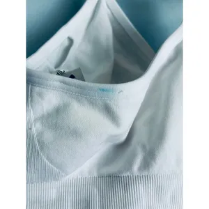 Under Armour Sports Bra White Large Pullover Lightweight thumbnail 7