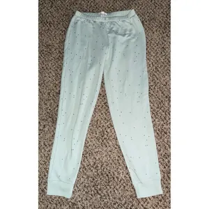 Lauren Conrad Women's 2PC light green Sweat‎ Suit Pajamas set Size XS thumbnail 8