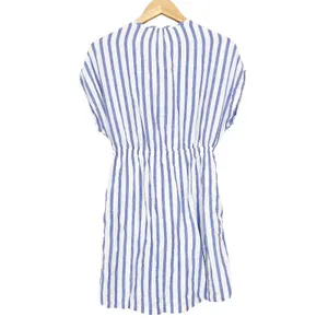 Rails Charlotte Grenadines Stripe Blue White Dress Sz S thumbnail 4