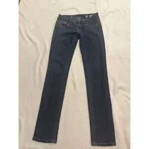 MISS ME Denim Women's JS5151SR SKINNY Low Rise Skinny Blue Jeans Size 26 thumbnail 11