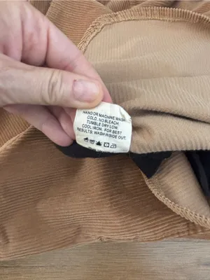 Woolly Dry Goods Women's Corduroy Shacket Tan thumbnail 7