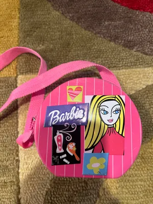 Barbie Mattel 2000 Vintage Retro Y2K Early 2000’s Metal Tin Candy Strap Purse thumbnail 5