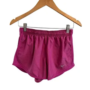 Pink Nike Dri-Fit Shorts Women's Size Medium thumbnail 1