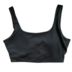 MADEWELL Black Stretch Knit Elastic Band Sports Bra - Size Small thumbnail 5