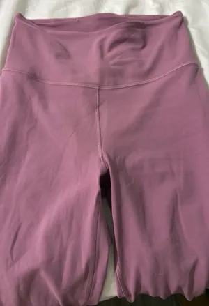 Lululemon Cropped Purple Flair Leggings thumbnail 3