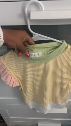 Boutique crop top Yellow thumbnail 2