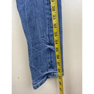Zara Women’s Skinny Stretch Blue Jeans Size 30 Patch “Regret Nothing” thumbnail 10