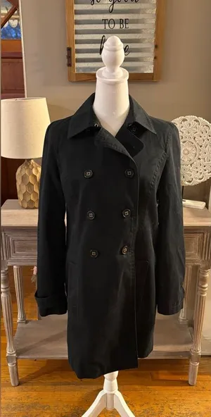 Coach Cotton Double Breasted Trench Coat thumbnail 1