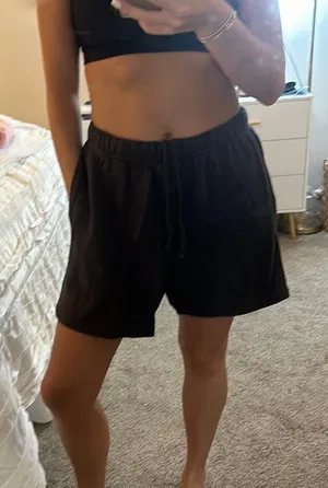 Daily Drills Sweat Shorts in Vintage Black thumbnail 1