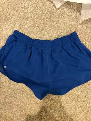 Lululemon Hotty Hot Shorts 2.5" Blue  thumbnail 2