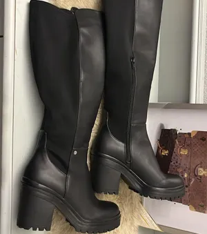 Urban outfitters long black boots size 9 thumbnail 9