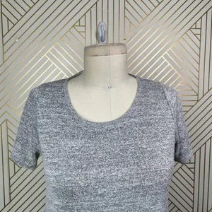 Aritzia Wilfred Free Esther Jersey‎ Knit T-Shirt Dress Marled Gray Size US Small thumbnail 5