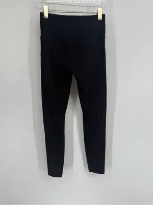 Athleta Women's Size M Elation Rib Tight Leggings black thumbnail 4