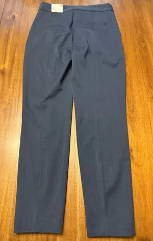 NWT Express Ankle High Rise Pants Women’s Size 6R Navy Blue Stretch thumbnail 3