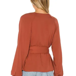 L' Academie REVOLVE Dezi Jacket Rust Color SZ Small thumbnail 3