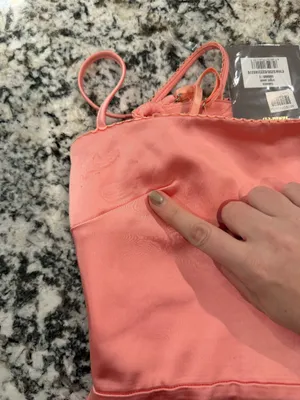 House of CB COSTANZA Bright Peach Maxi Dress Small thumbnail 8