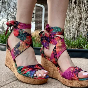 Impo Lace-Up Wedges thumbnail 1