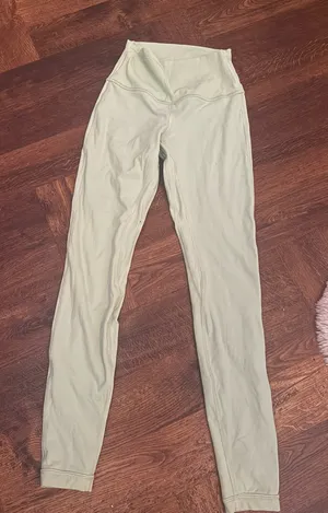 Green Lululemon Align Leggings thumbnail 1