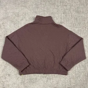 Tentree Jacket Womens Medium Zip Quilted Crop Outdoors Pockets Organic Cotton thumbnail 8