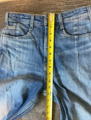 Pilcro Anthropologie The Kenna Mid-Rise Heritage Barrel Wide Leg Ankle Jeans 28 thumbnail 8