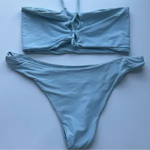 Light Blue Women's Bikini Set thumbnail 3