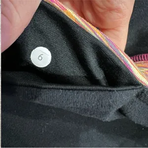 Lululemon Groove Pants Flare Multicolor Waistband Luon 6 thumbnail 3