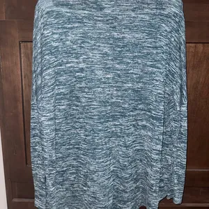 Umgee Blue and White Knit Top thumbnail 3