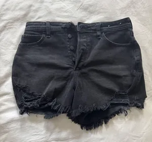Hollister Denim Shorts Distressed thumbnail 1