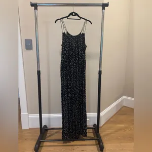 Anthropologie Maeve Finley Polka Dot Wide Leg Jumpsuit | Size 14 thumbnail 8