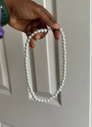 Pearl necklace White thumbnail 1