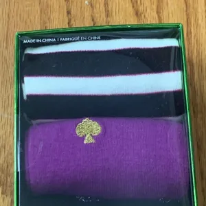 Kate Spade New York Crew Sock 3-Pack Women's One Size New in Box thumbnail 3