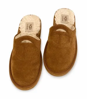 Ugg X Telfar Scuff Women Suede Slippers.Size- 6. thumbnail 1