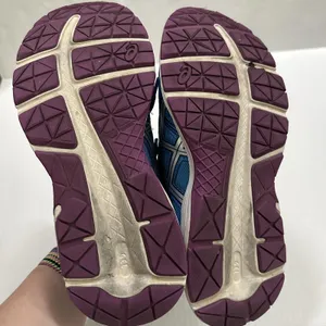 ASICS GEL-Contend 4 Shoes Womens‎ 6.5 Blue Purple Mesh Running Sneakers T767N thumbnail 11