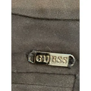 Guess Straight‑Leg Cropped Pants Size "29 Black Cotton Modern Fit thumbnail 11