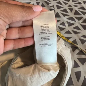 Aritzia Wilfred Free Brennan Pant Light Birch Stretch High Rise Carpenter‎ thumbnail 10