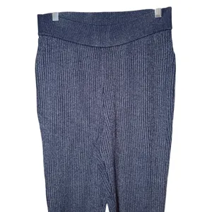 Anthropologie Pilcro‎ Sweater Knit Pants Flared Pull On Indigo Blue Size Small thumbnail 3
