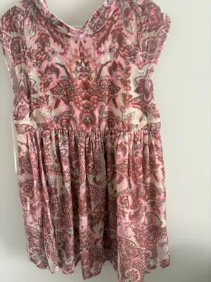 Free People All the Time Paisley Velvet Floral Mini Dress Small thumbnail 14