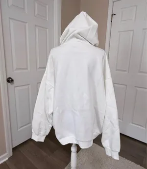 New Edikted women’s oversized 82 Print Applique Pullover Hoodie size XL thumbnail 5