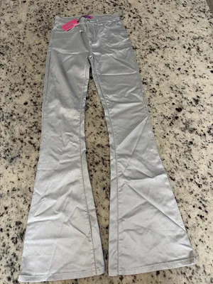 Edikted Pants Flare Faux Leather thumbnail 2