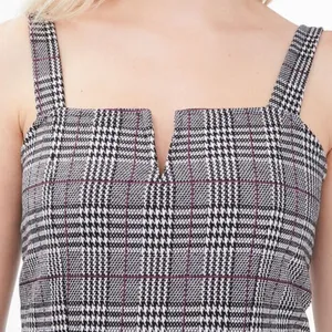 Aeropostale‎ Seriously Soft Houndstooth V-Wire Fit & Flare Dress thumbnail 3