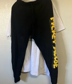 FINAL MARKDOWN Disney Mickey mouse joggers medium thumbnail 1
