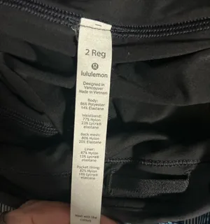 Lululemon Play Off The Pleats Skirt Reg Length Sun Dazed Multi Blue Black Sz. 2 thumbnail 4