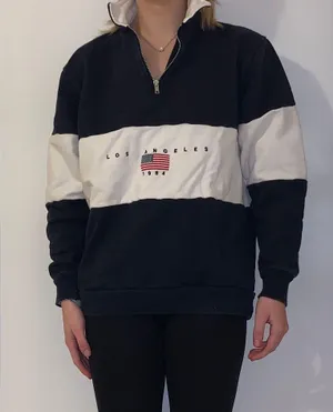 Brandy Melville Missy Quarter Zip Sweatshirt thumbnail 1