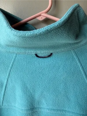 Columbia Aqua Blue Full Zip Fleece Jacket Women’s XL Soft Outdoor Cozy thumbnail 8